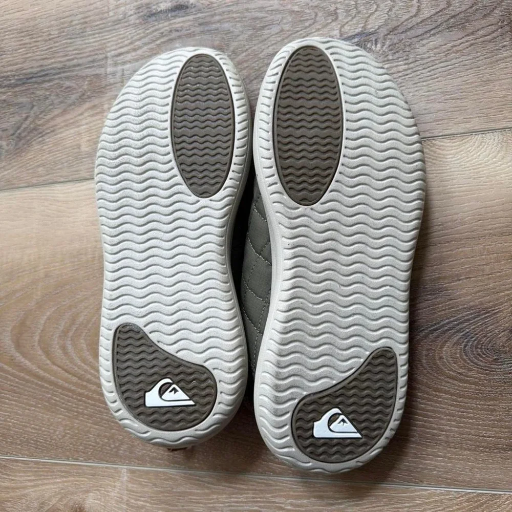 Quiksilver Quilted Puffy Slip On Mules Shoes Men 6 Women 8 EU 39 Camp Gorpcore